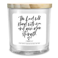 2pk -Soy Candle Lord Will Stand With You 13Oz - (Pack of 2)