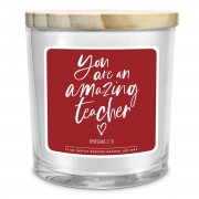 2pk -Soy Candle You Are Amazing Teacher 13Oz - (Pack of 2) 2pk -Soy Candle You Are Amazing Teacher 13Oz - (Pack of 2)