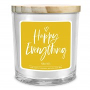 2pk -Soy Candle Happy Everything Yellow 13Oz - (Pack of 2) 2pk -Soy Candle Happy Everything Yellow 13Oz - (Pack of 2)