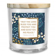 2pk -Soy Candle May The Lord Bless You 13Oz - (Pack of 2) 2pk -Soy Candle May The Lord Bless You 13Oz - (Pack of 2)