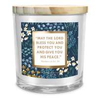 2pk -Soy Candle May The Lord Bless You 13Oz - (Pack of 2)