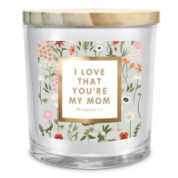 2pk -Soy Candle I Love That Your My Mom 13Oz - (Pack of 2)