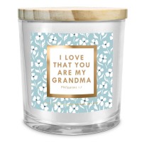 2pk -Soy Candle I Love That Your Grandma 13Oz(Pack of 2)