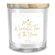 2pk -Soy Candle Most Wonderful Time Year 13Oz - (Pack of 2) 2pk -Soy Candle Most Wonderful Time Year 13Oz - (Pack of 2)