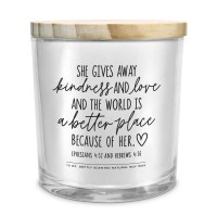 2pk -Soy Candle She Gives Away Kindness 13Oz - (Pack of 2) 2pk -Soy Candle She Gives Away Kindness 13Oz - (Pack of 2)