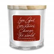 2pk -Soy Candle Love God Love Others 13Oz - (Pack of 2) 2pk -Soy Candle Love God Love Others 13Oz - (Pack of 2)
