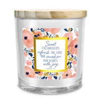 2pk -Soy Candle Sweet Friendships 13Oz - (Pack of 2)