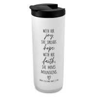 2pk -Tumbler 20 Oz With Her Joy She Spreads - (Pack of 2) 2pk -Tumbler 20 Oz With Her Joy She Spreads - (Pack of 2)