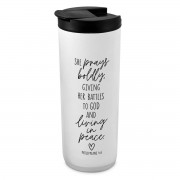 2pk -Tumbler 20 Oz She Prays Boldly Phil. 4:6 - (Pack of 2) 2pk -Tumbler 20 Oz She Prays Boldly Phil. 4:6 - (Pack of 2)