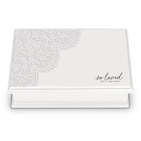 2pk -Keepsake Box So Loved Lace Top - (Pack of 2)