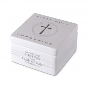 2pk -Keepsake Box First Holy Communion 3.25"H - (Pack of 2)