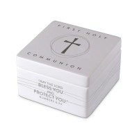 2pk -Keepsake Box First Holy Communion 3.25"H - (Pack of 2)