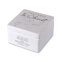 2pk -Keepsake Box Confirmed In Christ 3.25 - (Pack of 2)