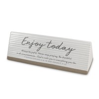 2pk -Tabletop Reminder Enjoy Today 2.25"H - (Pack of 2)