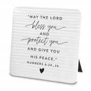 2pk -Plaque Hold Onto Hope Bless You Textured - (Pack of 2)