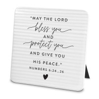 2pk -Plaque Hold Onto Hope Bless You Textured - (Pack of 2)