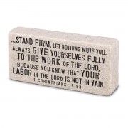 2pk -Tabletop Scripture Block Stand Firm2.25" - (Pack of 2) 2pk -Tabletop Scripture Block Stand Firm2.25" - (Pack of 2)