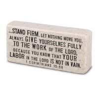 2pk -Tabletop Scripture Block Stand Firm2.25" - (Pack of 2)