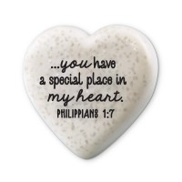 2pk -Tabletop Heart Stone Special Place2.25"H - (Pack of 2)