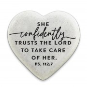 2pk -Scripture Stone Hope Heart Trusts - (Pack of 2) 2pk -Scripture Stone Hope Heart Trusts - (Pack of 2)