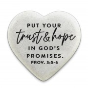 2pk -Scripture Stone Hope Heart Trust & Hope - (Pack of 2) 2pk -Scripture Stone Hope Heart Trust & Hope - (Pack of 2)