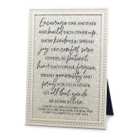 2pk -Tabletop Plaque Done In Love Resin - (Pack of 2)