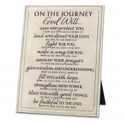 2pk -Tabletop Plaque Word Study Journey 8"H - (Pack of 2) 2pk -Tabletop Plaque Word Study Journey 8"H - (Pack of 2)