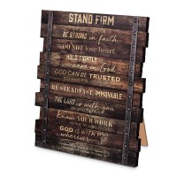 2pk -Tabletop Farmhouse Plaque Stand Firm 8"H - (Pack of 2)