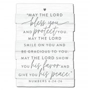 Wall Plaque May The Lord Bless You Large