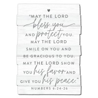 Wall Plaque May The Lord Bless You Large