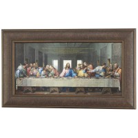 Framed Wall Art The Last Supper 25x12 Framed Wall Art The Last Supper 25x12