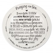 2pk -Decorative Plate Praying For You 9.5"D - (Pack of 2) 2pk -Decorative Plate Praying For You 9.5"D - (Pack of 2)