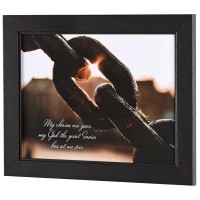 Framed Wall Art My Chains Are Gone 16x12