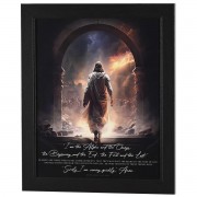 Framed Wall Art Surely I Am Coming 16x20