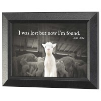 Framed Wall Art I Was Lost Luke 15:32