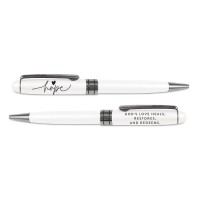 2pk -Pen Hold Onto Hope Gods Love White - (Pack of 2)