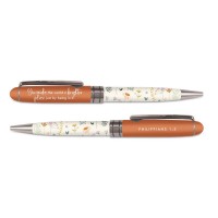 2pk -Pen You Make The World Better Floral - (Pack of 2)