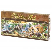 2pk -NOAH'S ARK PANORAMA PUZZLE 1000 PIECES - (Pack of 2)