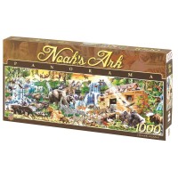 2pk -NOAH'S ARK PANORAMA PUZZLE 1000 PIECES - (Pack of 2)