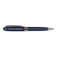 2pk -Pen Faithful Servant Matthew 5:6 - (Pack of 2)