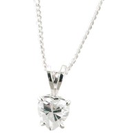 2pk -RNG PURE HEART CZ HRT 4MM SIL PLT SZ 5 - (Pack of 2)