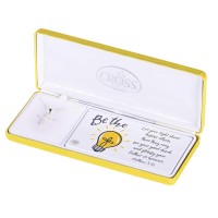 Necklace Matt. 5:16 Be The Light Cross