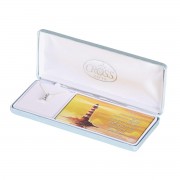 Necklace John 12:46 Lighthouse Necklace John 12:46 Lighthouse