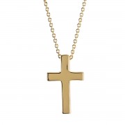 Necklace Box Cross Gold-Plated 18L Necklace Box Cross Gold-Plated 18L
