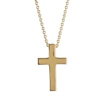 Necklace Box Cross Gold-Plated 18L Necklace Box Cross Gold-Plated 18L