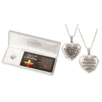 Missing You At Christmas Heart & Cross