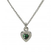 NK-HEART/MAY CZ HEART SIL PLT 13 NK-HEART/MAY CZ HEART SIL PLT 13