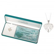 NK-MOM, HRT OF FAMILY TREE SIL PLT 18"CH NK-MOM, HRT OF FAMILY TREE SIL PLT 18"CH