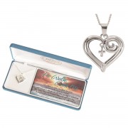 He Walks With Me Necklace Deluxe Verse He Walks With Me Necklace Deluxe Verse