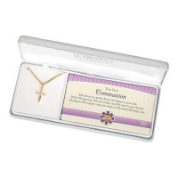 NK-YOUR First Communion CRS GLD PLT 16" CH NK-YOUR First Communion CRS GLD PLT 16" CH